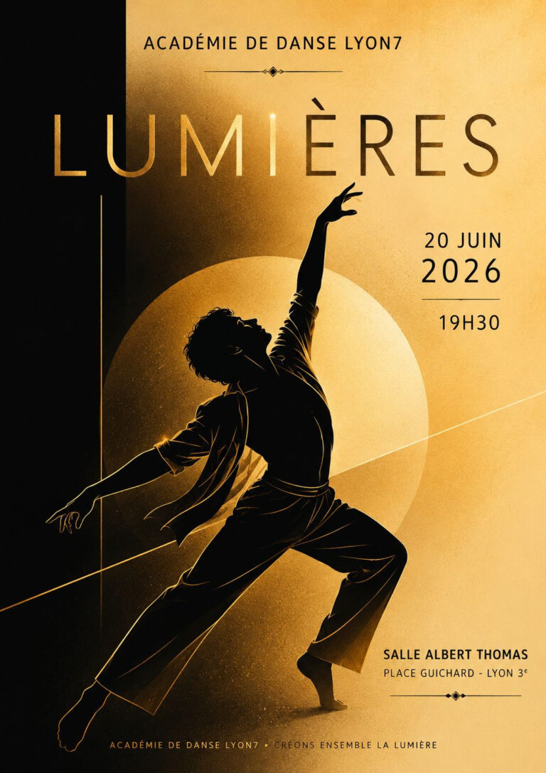 Spectacle de fin d’année le 20 juin à 19h30